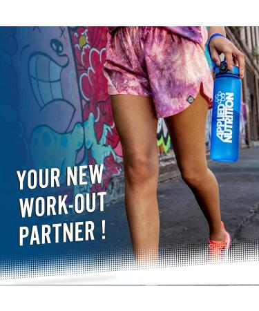 Applied Nutrition Water Bottle - 1 Litre Water Bottle Sports & Gym 1l Drinking Bottle - Buy Online on GoSupps.com