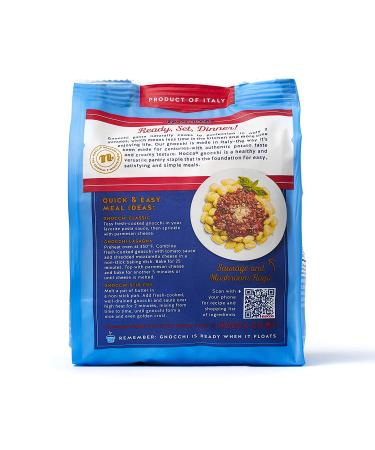 Nocca Gnocchi Potato Dumpling Pasta Original Gluten Free - 14 Ounce Pack - Buy Online on GoSupps.com