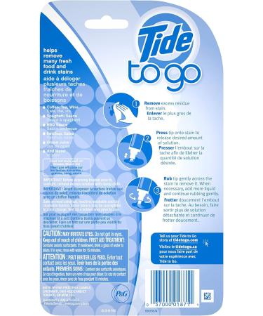 Buy Tide to Go Instant Stain Remover Liquid Pen - Pack of 9 | Fast Worldwide Shipping - Buy Online on GoSupps.com