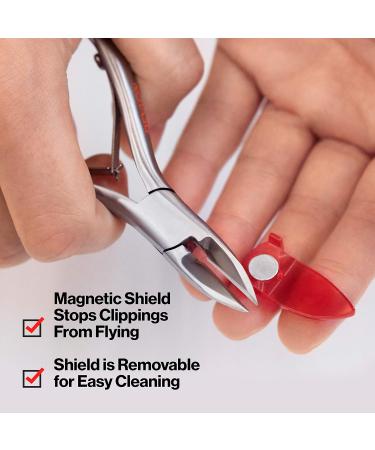 Revlon No-Ricochet Nail Nipper - Precision Stainless Steel Tool - Buy Online on GoSupps.com
