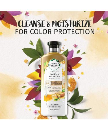 Herbal Essences Daily Moisture Shampoo with Honey & Vitamin B - 12.2 fl oz (360 ml) | Nourishing Hair Care - Buy Online on GoSupps.com
