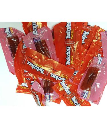 Twizzlers Strawberry Twists Candy 2lb Bag - Individually Wrapped - 1 Pack - Buy Online on GoSupps.com