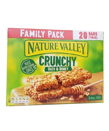 Nature Valley Nature Valley Crunchy Granola Bars Oats & Honey Family Pack 10 x 42g