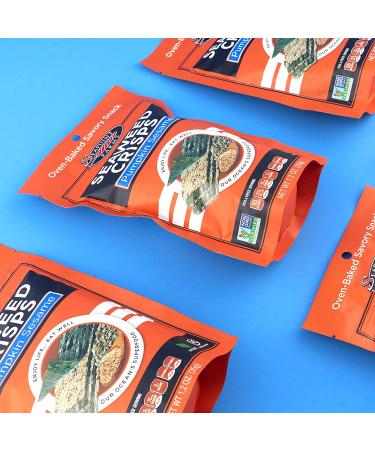 Seapoint Farms Seaweed Crisps - Pumpkin Sesame Flavor | 1.2 oz (35 g) - Healthy Snack - Buy Online on GoSupps.com