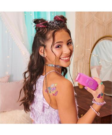 Shimmer Me Body Art Kit: Cool Maker with 4 Metallic Foils and 180 Designs - Temporary Tattoo Kids Toys, Ages 8 - Buy Online on GoSupps.com
