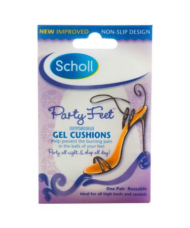 Scholl Party Feet Ultra Slim Invisible Gel Cushions