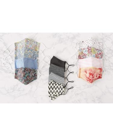 Bucky Unisex-Adult Fitted Face Mask - Blooming Garden Design (5.5x7) | Shop Internationally for Premium Masks - Buy Online on GoSupps.com