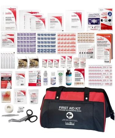 Nanuk 908 Waterproof Case + First Aid Central Deluxe Emergency First Aid Kit (258 Pieces) - Buy Online on GoSupps.com