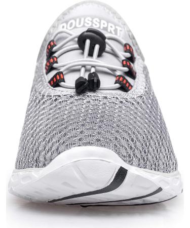 Doussprt Women's Quick Drying Water Shoes - Grey - Size 7 | Sports Aqua Shoes - Buy Online on GoSupps.com