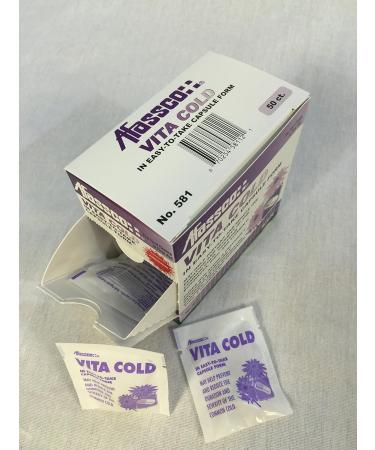Afassco 581 Vita Cold Capsules - 50 Capsules per Box - Buy Online on GoSupps.com