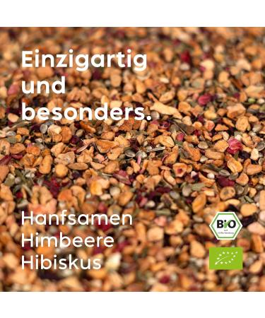 Nola Bio Teem - Premium Organic Fruit Tea with Hemp Seeds & Hibiscus | Vegan & All-Natural | International Shipping - Buy Online on GoSupps.com