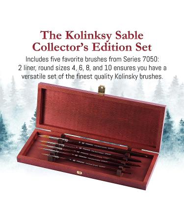 Princeton Artist Brush Kolinsky Sable Collectors Set 5-Piece - Premium Quality Brushes for Artists - Buy Online on GoSupps.com
