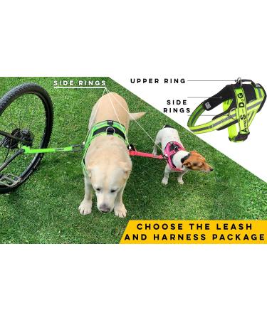 Bike and Dog: Patented Dog Leash & Dishes with 3 Rings for Biking Adventures - Buy Online on GoSupps.com