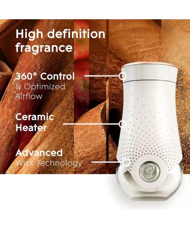 Glade PlugIns Apple Cinnamon Starter Kit - 2 Warmers + 6 Refills | Scented Essential Oils for Home & Bathroom | 4.02 Fl Oz - Buy Online on GoSupps.com