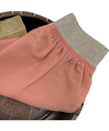 Premium Turkish Hammam Peeling Glove & Silk Shoe | Body Exfoliation for Men & Women | Feel Fine Spa Essentials - Buy Online on GoSupps.com