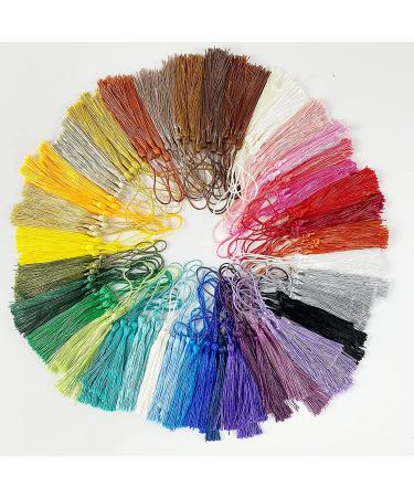 148 Pcs MUXGOA Bookmark Tassels for Crafts & Jewelry Making - 37 Colors Graduation Bookmarks - Buy Online on GoSupps.com