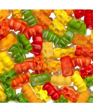 25 Cute Guest Gifts | Real Trolli Gummy Bears with 10% Fruit Juice | Colorful Souvenir Bags - Buy Online on GoSupps.com
