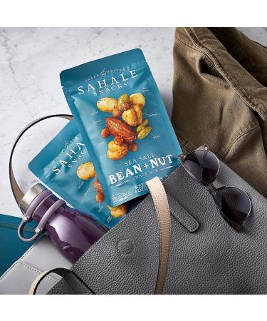 Sahale Snacks Sea Salt Bean & Nut Mix - 4 oz Snack | Healthy Gourmet Snack - Buy Online on GoSupps.com