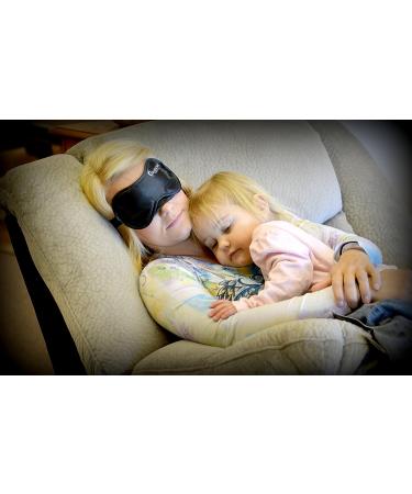 Healthi Bodi Sleep Eye Mask - Total Light Blockage for Insomnia Relief, Puffy Eyes, and Enhanced Sleep Experience - Perfect for Travel and Shift Work - Buy Online on GoSupps.com