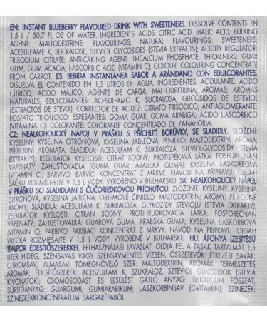 Bolero Classic Powder Sachet 9 g Blueberry 24-Count Blueberry 216 g (Pack of 1) - Buy Online on GoSupps.com