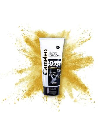 Cameleo Keratin Flushing Treatment for Damaged Hair | Regenerating Care with Biomimetic Keratin & Argan Oil | 200ml Heat Protection - Buy Online on GoSupps.com