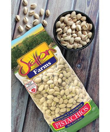 Setton Farms Premium Pistachios - Dry Roasted with Sea Salt - 3lb Bag (48 oz) - Buy Online on GoSupps.com
