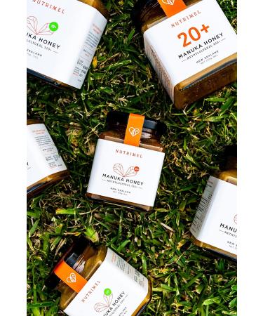 NUTRIMEL Manuka Honey 12+ (MGO 350+) - Glass jar (375 g) - New Zealand origin - 100% Tested and certified - Buy Online on GoSupps.com