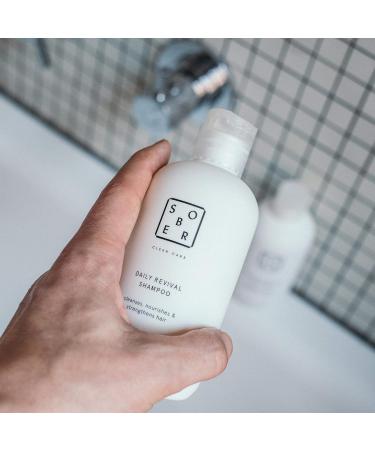 sober Daily Revival Shampoo | Enhance Hair Roots & Volume | Ectoin + Biotin | International Shipping Available - Buy Online on GoSupps.com