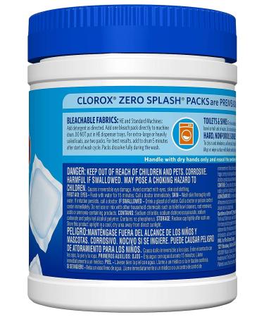 Clorox Control Bleach Packs Regular Laundry Packs 12 Count - Effective Stain Remover (Package May Vary) - Buy Online on GoSupps.com