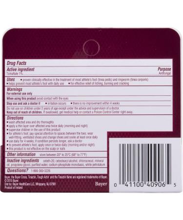 Buy Tinactin Athlete's Foot Cream - Antifungal Treatment with Tolnaftate 1% for Athlete s Foot & Ringworm - 0.5 Ounce Tube | Fast International Shipping - Buy Online on GoSupps.com