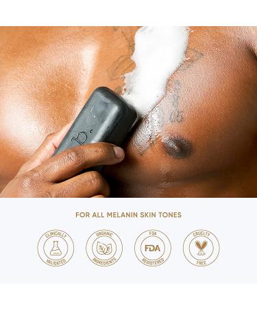 Black Gold Polishing Bar 2 Pack - Buttah Skin by Dorion Renaud - Activated Charcoal Soap with African Cocoa Butter & Shea Butter - Black Owned Skincare for Men/Women - Buy Online on GoSupps.com