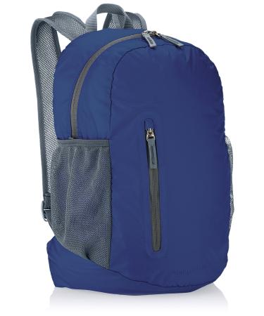 Amazon Basics Ultralight Portable Packable Day Pack 35l Navy Blue
