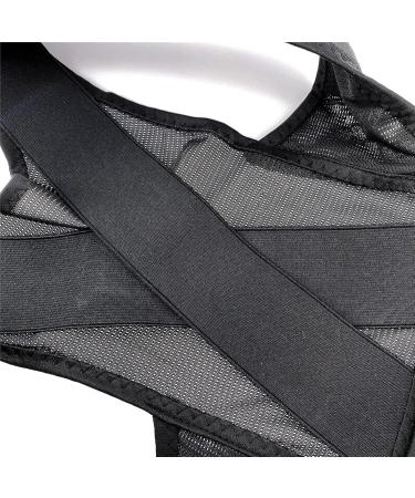 Posture Corrector Adult Children Back Support Belt Corset Orthopedic Brace Shoulder Correct Black L - Buy Online on GoSupps.com