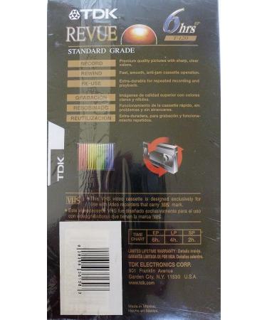 TDK 4-Pack T-120 VHS Video Tapes - High Quality Blank Media for Recording and Playback - Buy Online on GoSupps.com