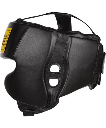 Buy BENLEE Synthetic Leather Head Guard - Mike L-XL Black | High-Quality Boxing Gear | International Shipping Available - Buy Online on GoSupps.com