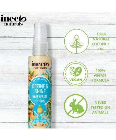 Inecto Argan Dream Creme Shine & Define Hair Serum 100 ml - Nourishing Revitalizing Moisturizing Hair Treatment for Silky Manageable Styles - Buy Online on GoSupps.com