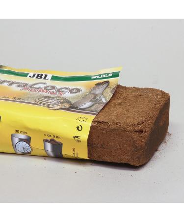 JBL Terraco Humus 71026 - Compressed Kokoschips & Peat for All Terrarium Types | 600g 9L (Pack of 5) - Ideal Soil Base - Buy Online on GoSupps.com