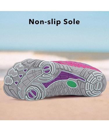 SAGUARO Boys Girls Barefoot Shoes - Breathable Bathing Shoes for Children Size 24-36 EU Pink | International Shipping Available - Buy Online on GoSupps.com