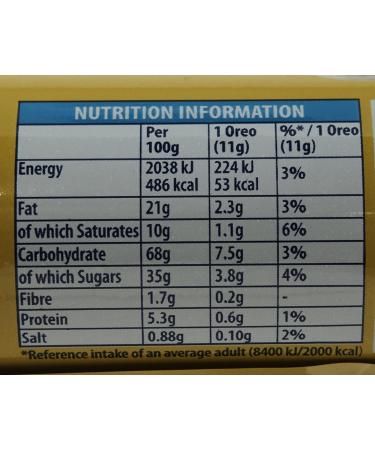 Oreogolden Sandwich Biscuits 154 g - Buy Online on GoSupps.com