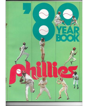 1980 WORLD SERIES CHAMPIONS PHILLIES YEARBOOK EX/NEAR MINT