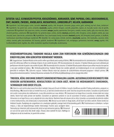  Alpi Nature Alpi Nature Tandoori Masala Powder 250g Tandoori Spice Mix Indian Spices - Buy Online on GoSupps.com
