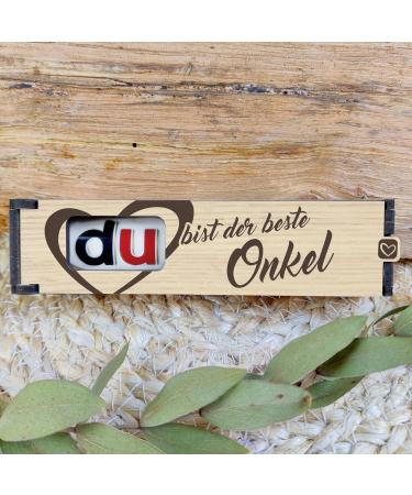 Best Uncle Gift - Chocolate Bar Gift Box Including Duplo | Unique Uncle Gift Ideas for Christmas & Special Occasions - Buy Online on GoSupps.com