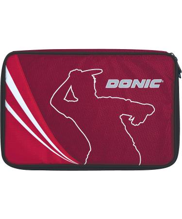 Donic-Schildkrt Legends Plus Table Tennis Bat Cover - Holds Up to Two Rackets with Extra Ball Compartment - Buy Online on GoSupps.com