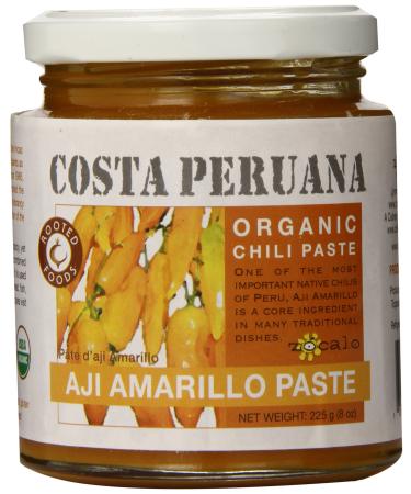 Zocalo Peru Organic Aji Amarillo Chili Paste, 8 Ounce