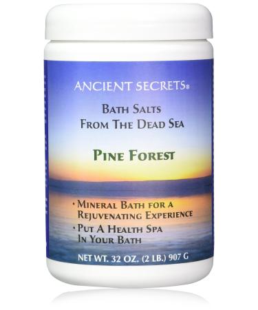 Ancient Secrets Aromatherapy Dead Sea Mineral Bath Salts  Pine Forest  32 Ounce