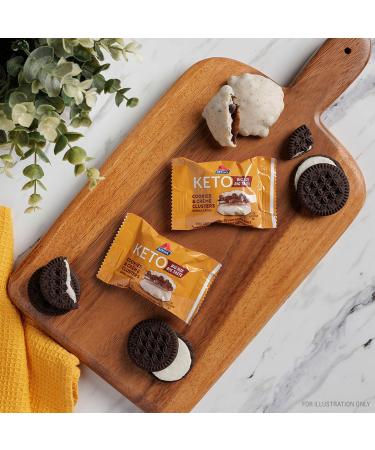 Atkins Keto Cookies & Cr me Clusters, Gluten Free, High Fiber, Low Carb, Keto Friendly, 8 Count Cookies & Cr me Clusters 8 Count - Buy Online on GoSupps.com