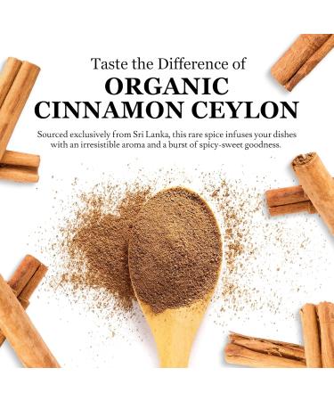 Ceylon Cinnamon Ground Real Ceylon Cinnamon Powder Vegan Gluten-Free and Non-GMO Ceylon Cinnamon Powder Must-Have Spices and Seasonings for Sweet & Savory Dishes 1 Pound - Minerva Spices Cinnamon Ceylon - Buy Online on GoSupps.com