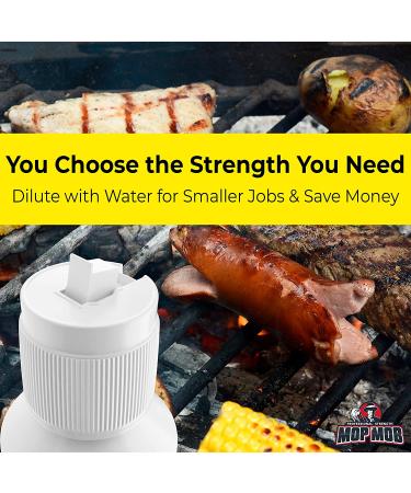 32 oz Concentrated Commercial Grill & Oven Cleaner - Fast-Acting Heavy-Duty Degreaser for Griddles, Fryers & Kitchen Surfaces - Buy Online on GoSupps.com