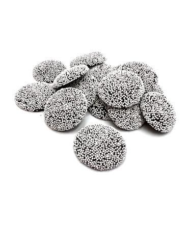 LaetaFood White Nonpareils Dark Chocolate Candy Bulk - 2lb Bag - Buy Online on GoSupps.com