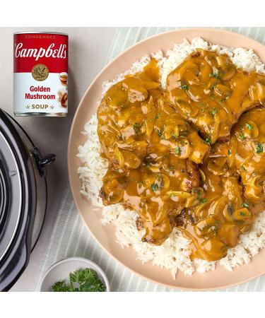 Campbell's Golden Mushroom Soup 10.5 oz Can (Pack of 12) - Buy Online on GoSupps.com